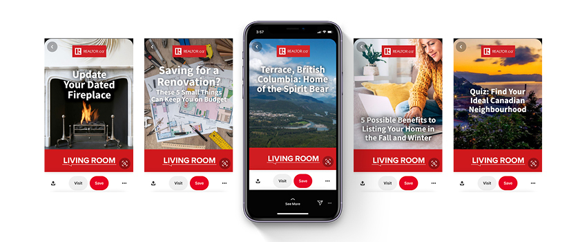 Alphabet Creative Canadian Real Estate Association Living Room Pinterest